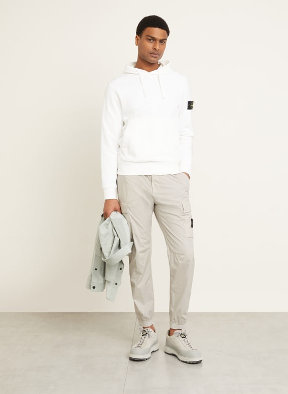 STONE ISLAND Cargohose Regular Fit HELLGRAU