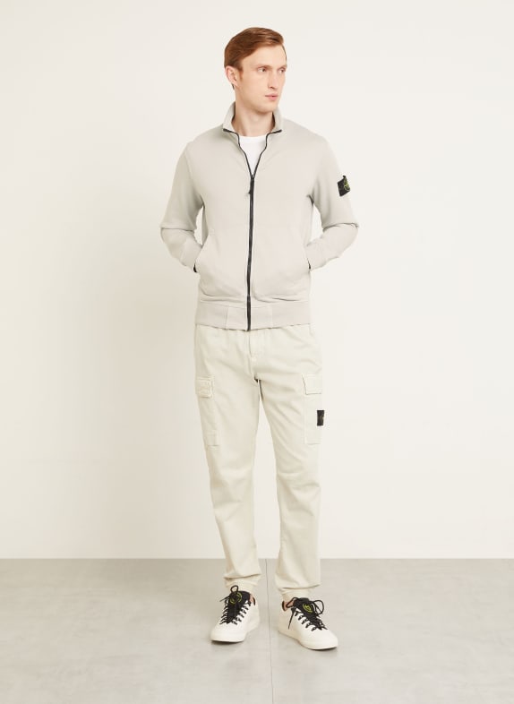 STONE ISLAND mikina ŠEDÁ