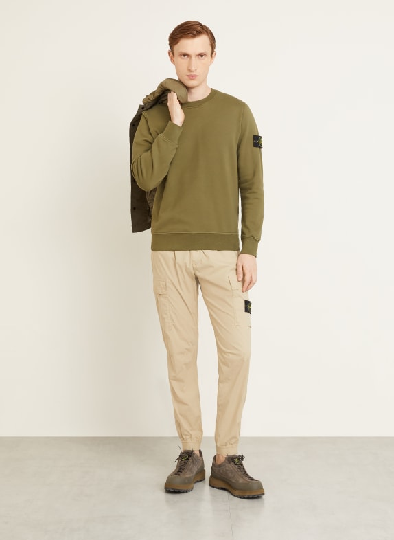 STONE ISLAND sweatshirt KAKI