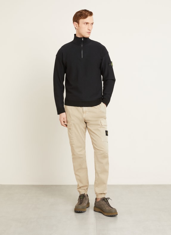 STONE ISLAND Troyer ČERNÁ