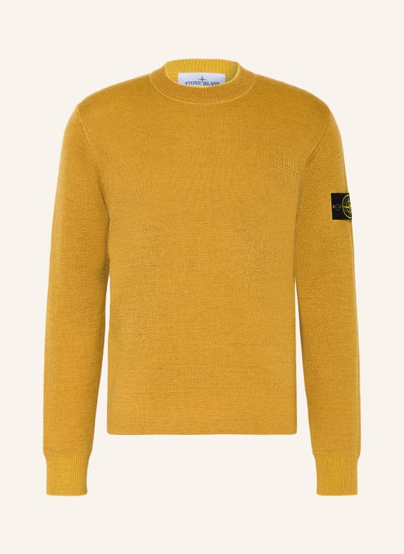 STONE ISLAND Pullover DUNKELGELB