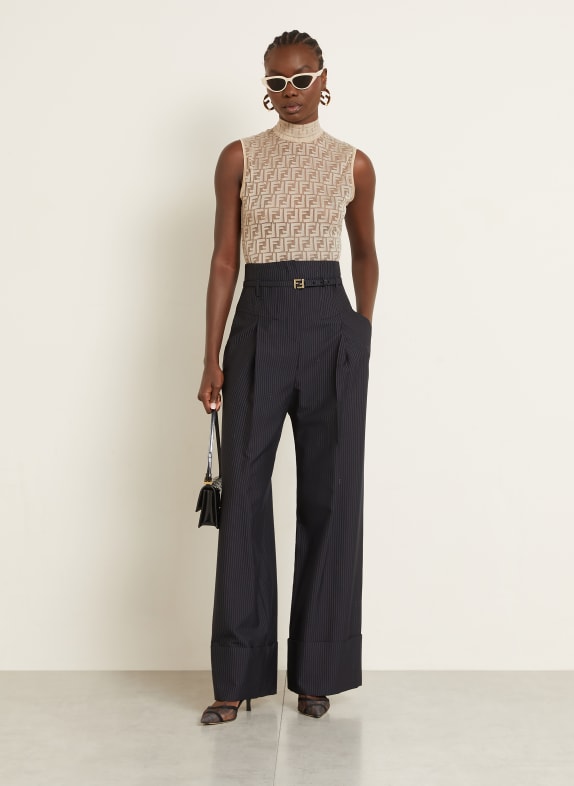 FENDI blouse top BEIGE