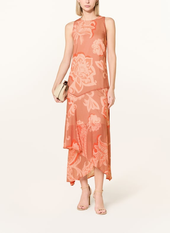 Ana Alcazar šaty SVĚTLE ČERVENÁ / RŮŽOVÁ / ČERVENÁ