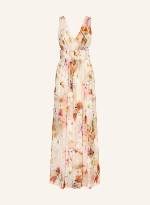 Ana Alcazar Kleid CREME / LILA / ROT