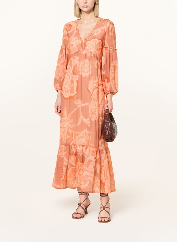 Ana Alcazar šaty SVĚTLE ČERVENÁ / RŮŽOVÁ / ČERVENÁ