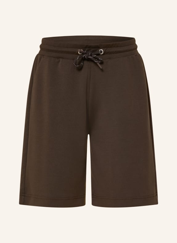 darling harbour Jerseyové šortky CHOCOLATE