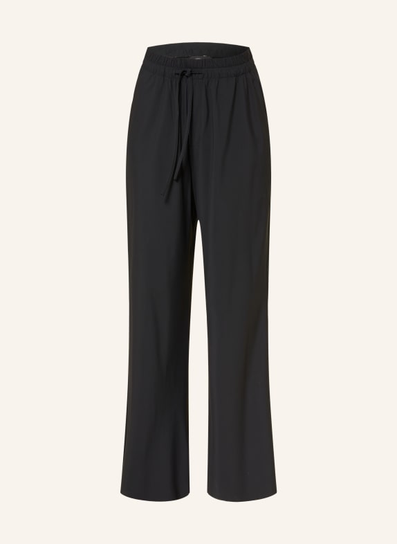 lilienfels Jersey pants in jogging style BLACK