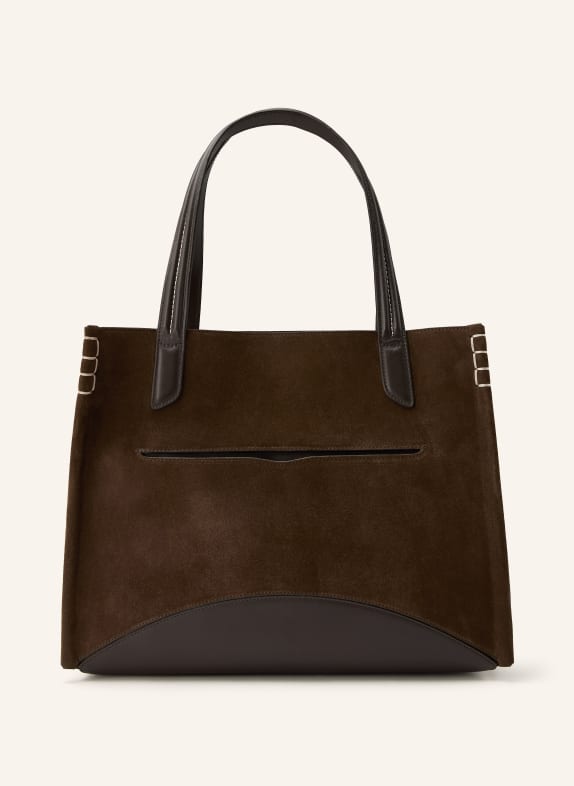 JW ANDERSON Shopper LOAFER CABAS DUNKELBRAUN