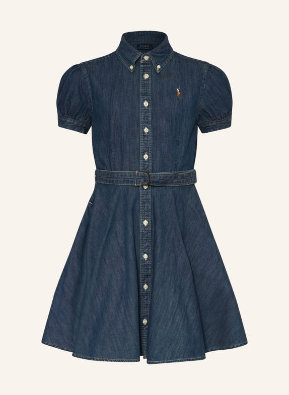 POLO RALPH LAUREN Jeanskleid DUNKELBLAU