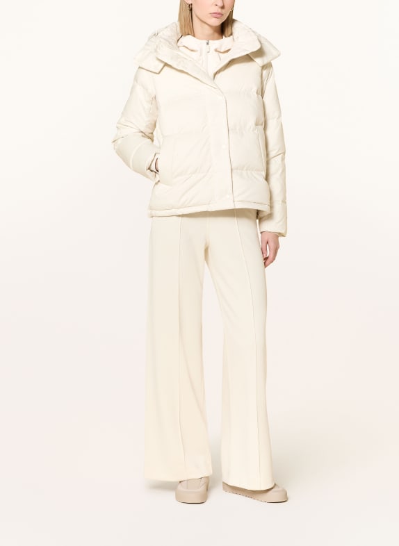 lululemon Donsjack WUNDER met afneembare capuchon CRÈME