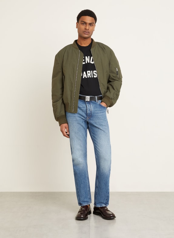 GIVENCHY T-shirt ZWART / ECRU