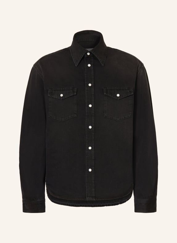 GIVENCHY Jeanshemd Regular Fit SCHWARZ
