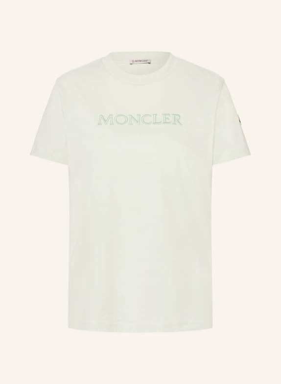 MONCLER koszulka JASNOZIELONY