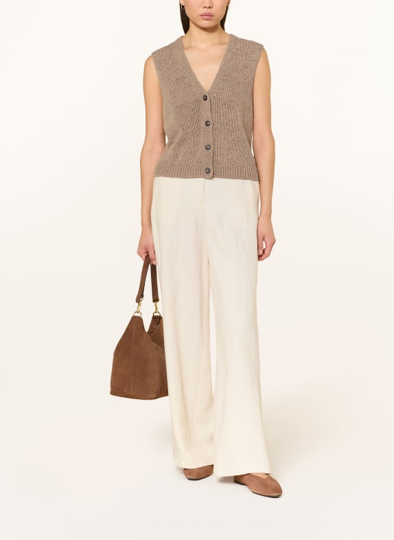 Marc O'Polo gilet en tricot TAUPE