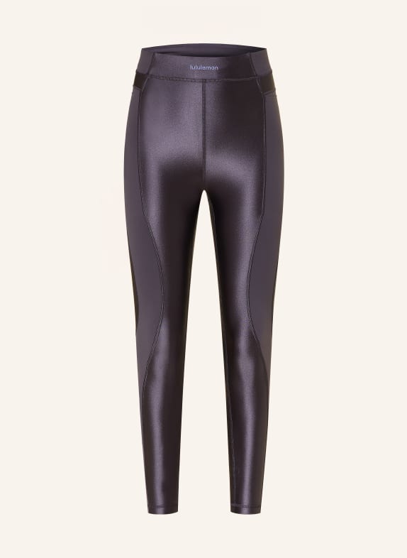 lululemon Lauf-Tights SATIN SHINE 25IN DUNKELLILA