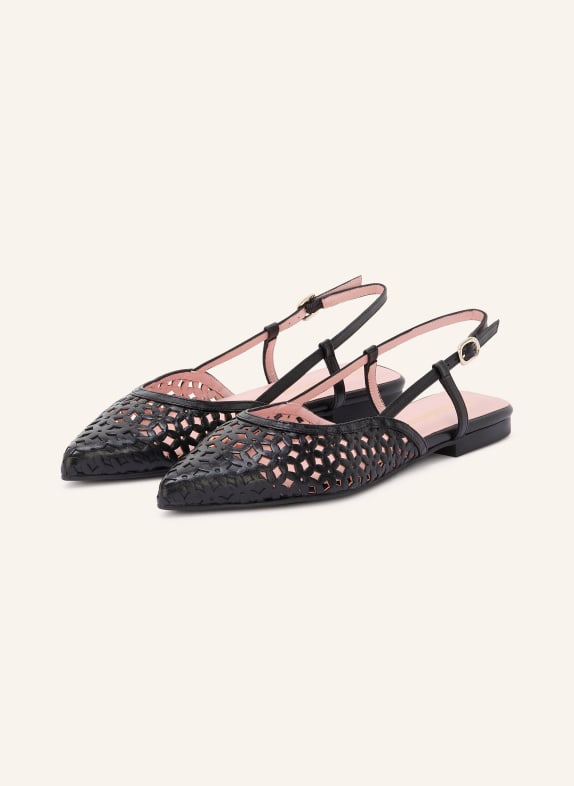 Pretty Ballerinas Slingballerinas SCHWARZ