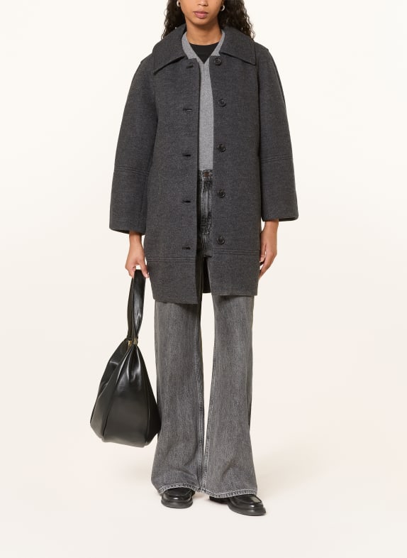COS wool coat DARK GRAY