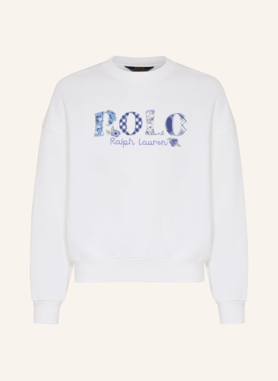 POLO RALPH LAUREN Sweatshirt ECRU / HELLBLAU