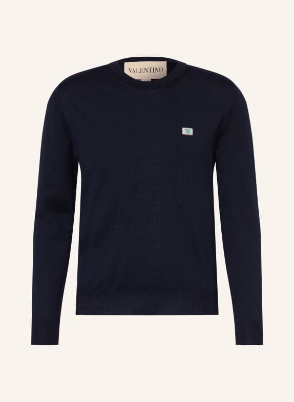 VALENTINO svetr TMAVĚ MODRÁ