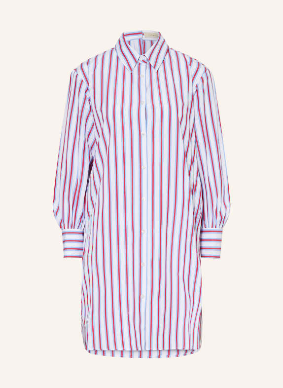 lilienfels shirt dress LIGHT BLUE / DARK RED / WHITE