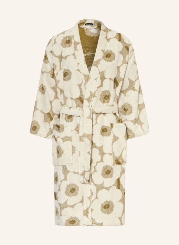marimekko Unisex-Kimono CREME / KHAKI