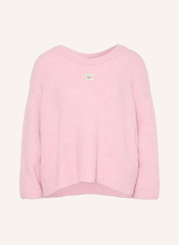 American Vintage Pullover EAST mit Alpaka HELLROSA