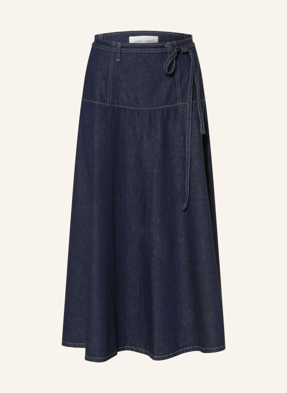 SAMSØE  SAMSØE SATILLY denim skirt DARK BLUE