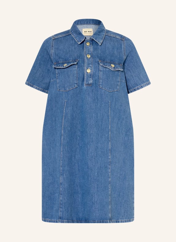 MOS MOSH Sukienka jeansowa MMBIBA NIEBIESKI