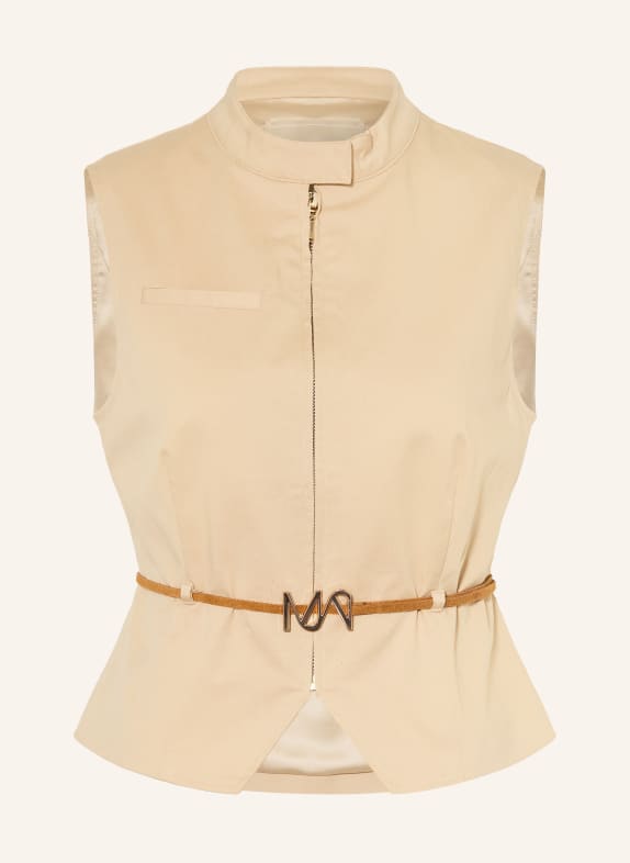 MOS MOSH Blazerweste MMMAI HELLBRAUN