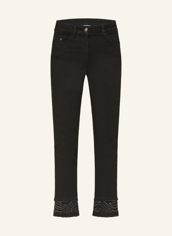 SPORTALM Jeans mit Schmucksteinen 5190 Black Denim (52)