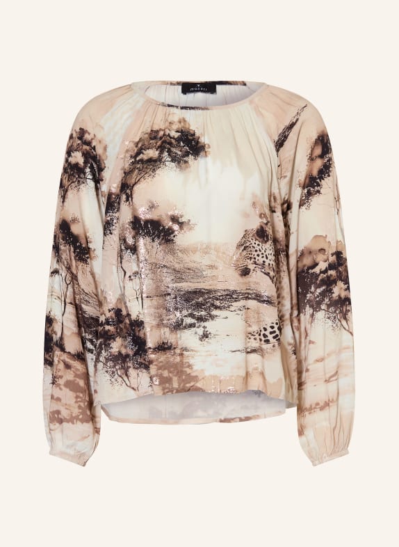 monari blůza BÉŽOVÁ / ZLATÁ / ČERNÁ