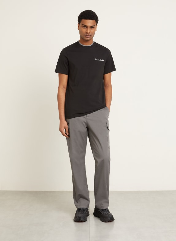 MONCLER T-shirt NOIR / GRIS