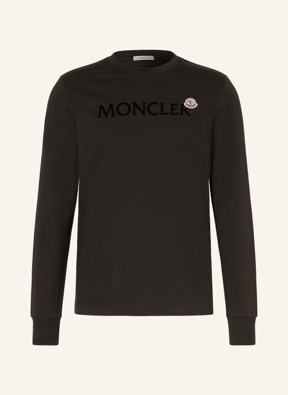 MONCLER Longsleeve SCHWARZ