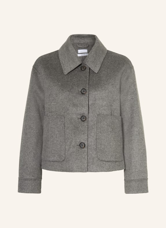 darling harbour boxy jacket GREY