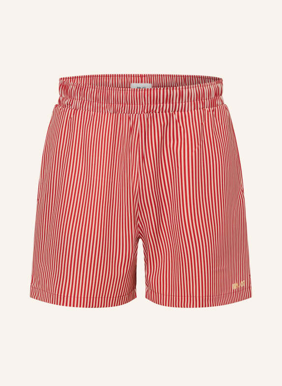 NN.07 HOLIDAY swim shorts RED / CREAM