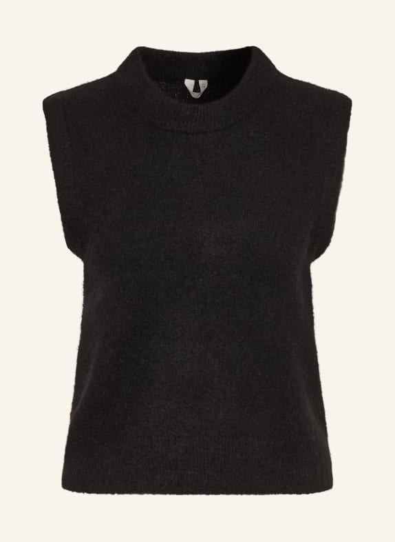 ARKET Pullunder mit Alpaka SCHWARZ