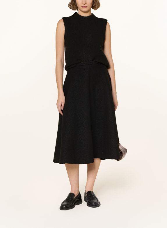 ARKET Pullunder met alpaca ZWART