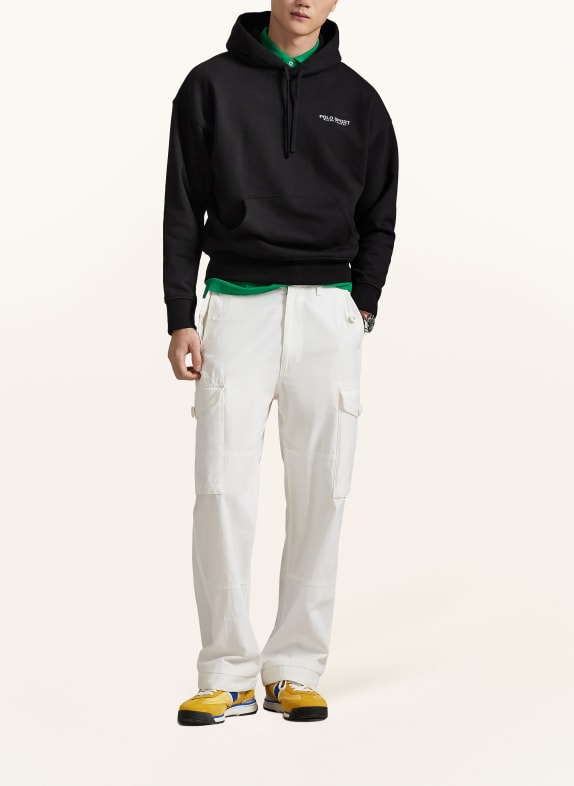 POLO SPORT RALPH LAUREN hoodie ZWART / WIT