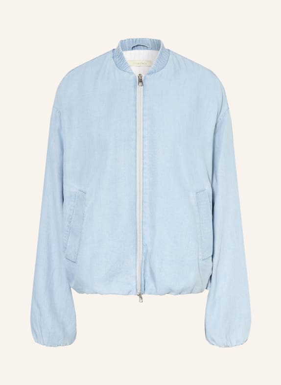 lilienfels Blouson in Jeansoptik HELLBLAU