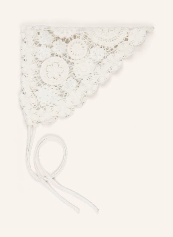 self-portrait Tuch WEISS