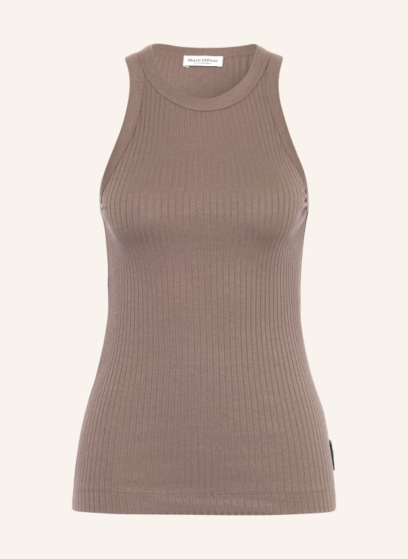 Marc O'Polo Top SZAROBRĄZOWY