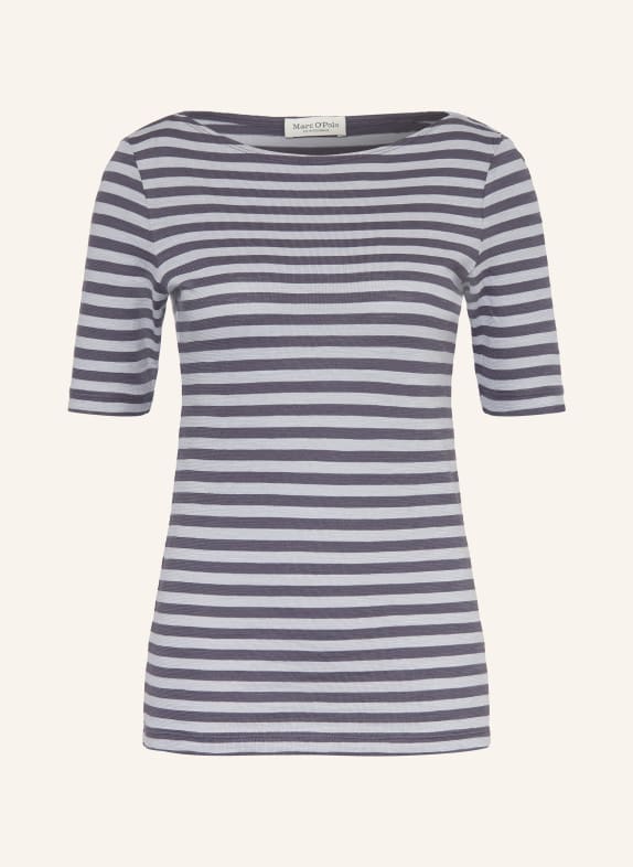 Marc O'Polo tričko TMAVĚ MODRÁ / ČERNOŠEDÁ