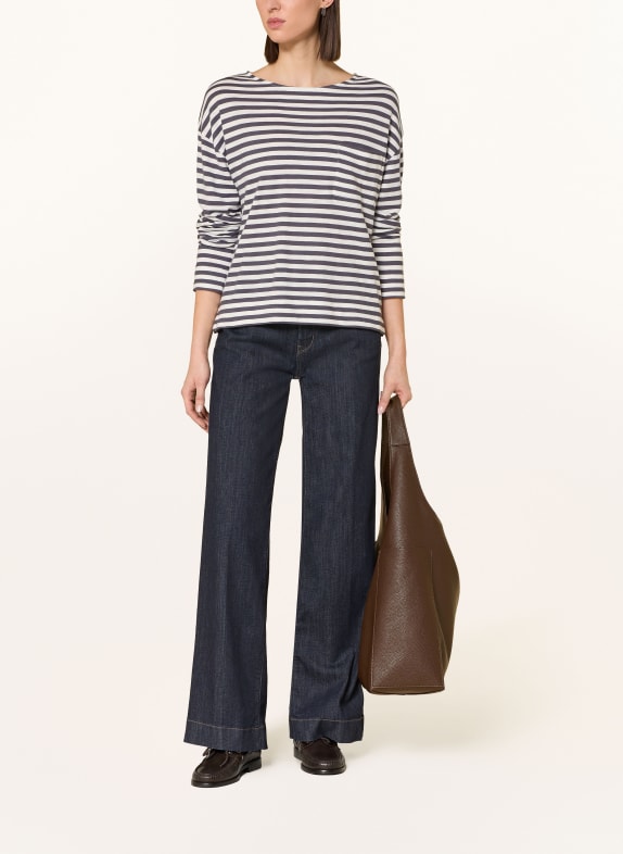 Marc O'Polo Pullover WEISS / DUNKELGRAU