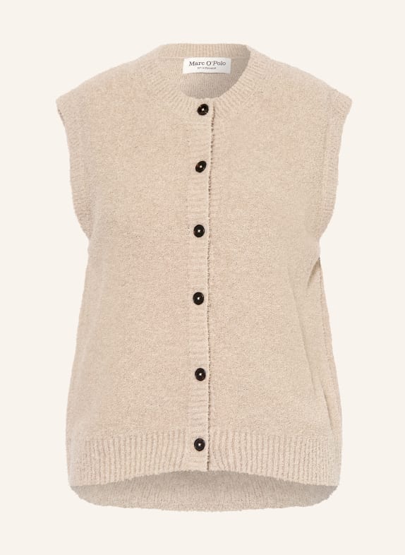 Marc O'Polo knitted vest BEIGE