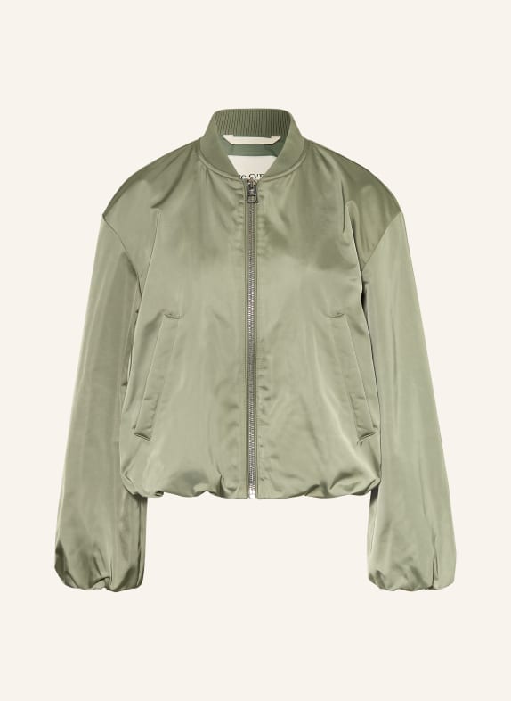Marc O'Polo satin jacket LIGHT GREEN