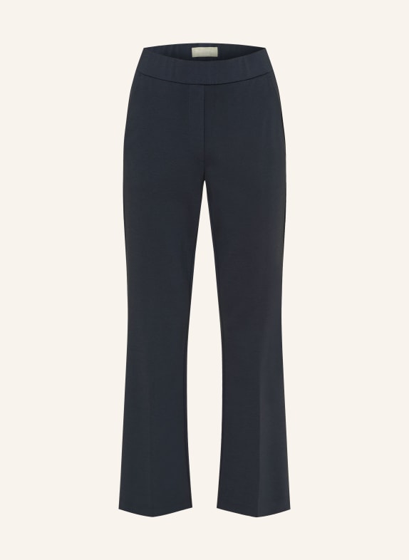 Marc O'Polo Kalhoty s rozšiřujícími se nohavicemi MARTHE FLARED 892 martime blue