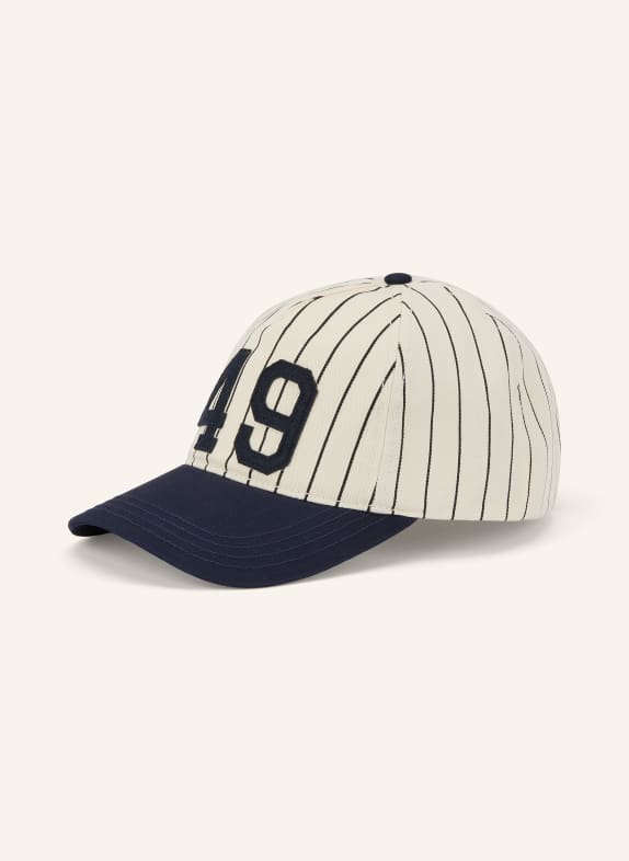 GANT cap CREAM / DARK BLUE