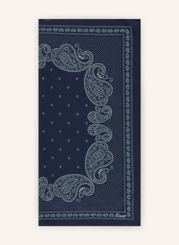 GANT cloth DARK BLUE / WHITE