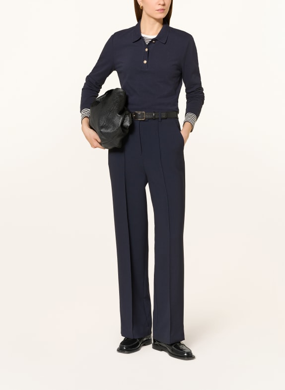 GANT Piqué poloshirt DONKERBLAUW