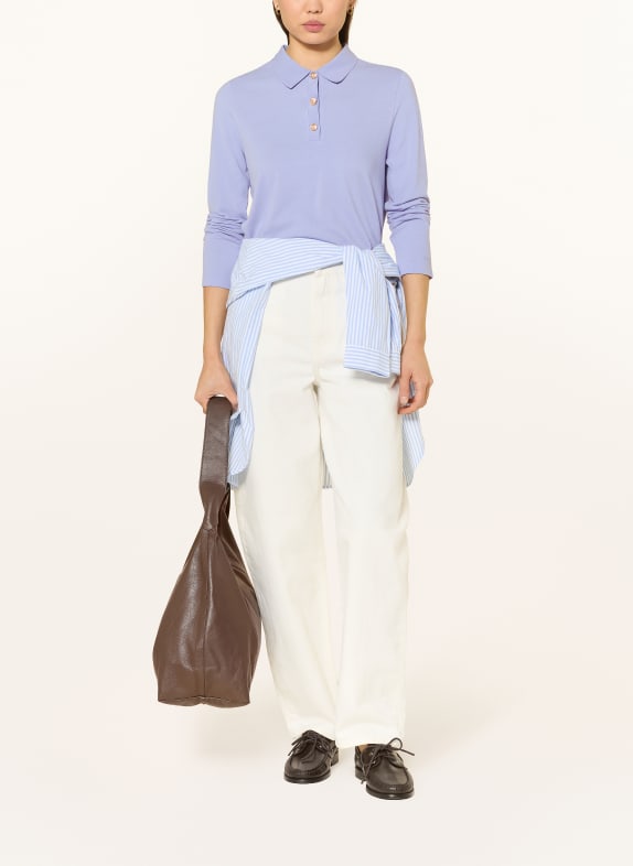 GANT Piqué poloshirt LICHTBLAUW